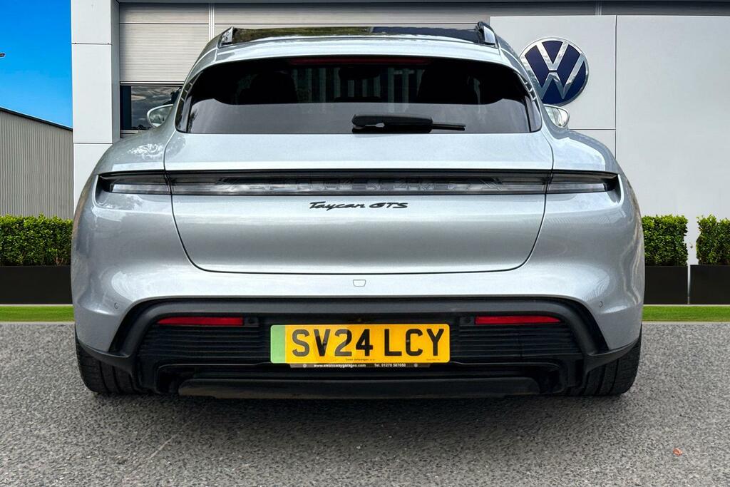 Porsche Taycan Performance Plus 93.4Kwh Gts Sport Turismo 4W Silver #4