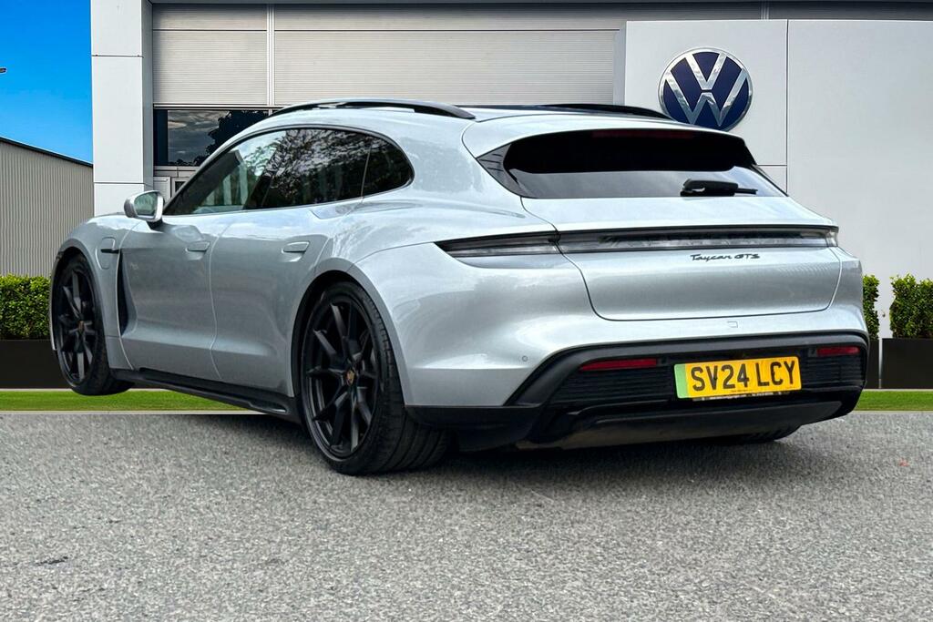 Porsche Taycan Performance Plus 93.4Kwh Gts Sport Turismo 4W Silver #2