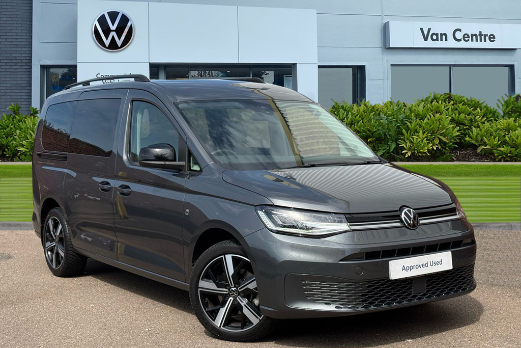 Volkswagen Caddy Maxi Life 2.0 Tdi 122Ps Life 7 Seats-5dr Dsg Grey