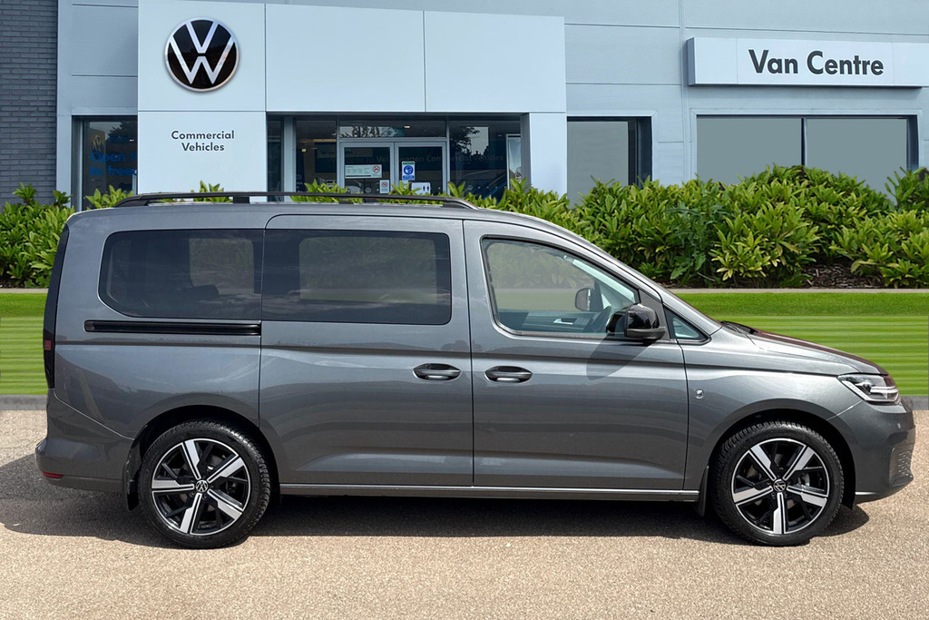 Volkswagen Caddy Maxi Life 2.0 Tdi 122Ps Life 7 Seats-5dr Dsg Grey #3