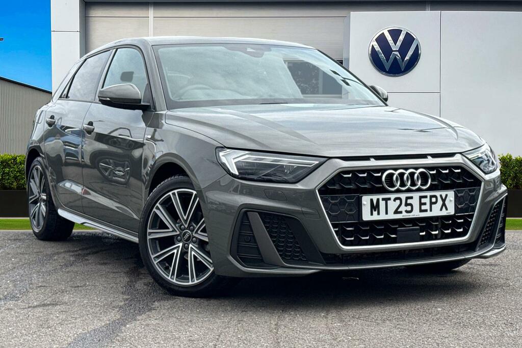 Audi A1 1.0 Tfsi 25 S Line Sportback S Tronic Euro 6 Ss Grey