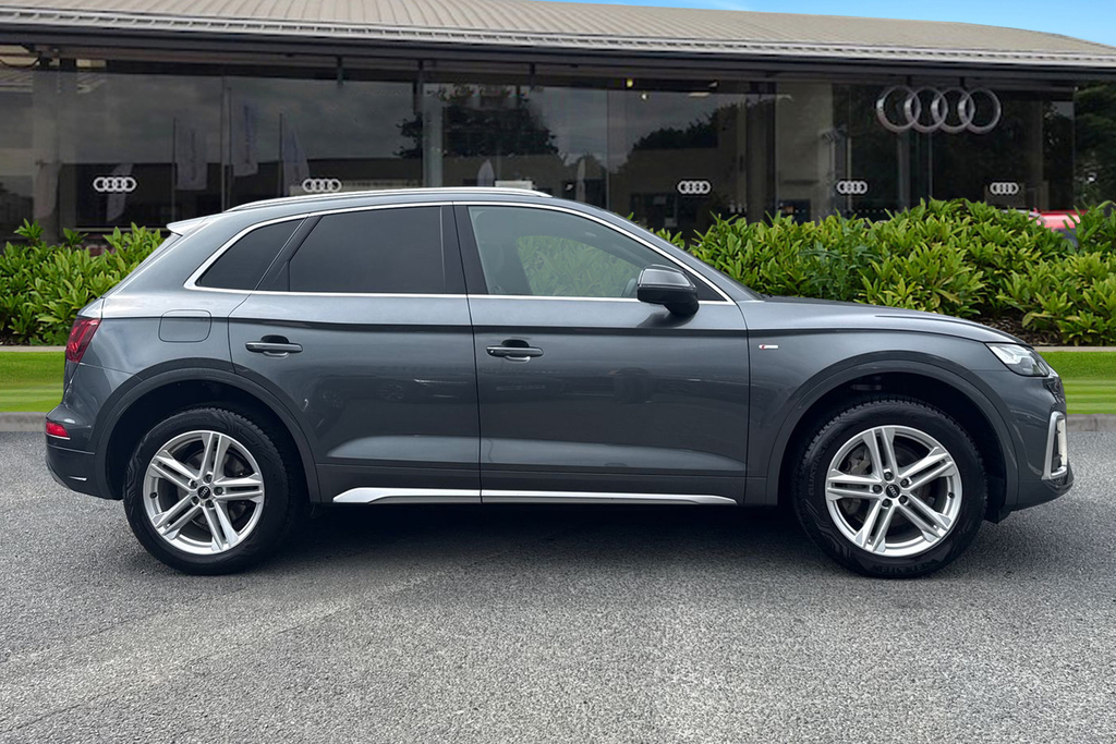 Audi Q5 2.0 Tdi 40 S Line S Tronic Quattro Euro 6 Ss Grey #3