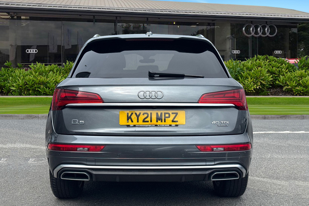 Audi Q5 2.0 Tdi 40 S Line S Tronic Quattro Euro 6 Ss Grey #4