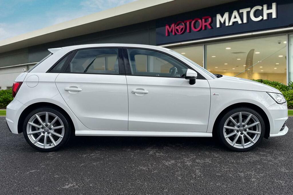 Audi A1 1.4 Tfsi S Line Sportback Euro 6 Ss Nav White #3