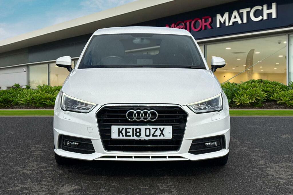 Audi A1 1.4 Tfsi S Line Sportback Euro 6 Ss Nav White #5