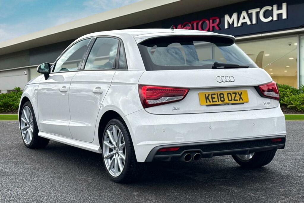 Audi A1 1.4 Tfsi S Line Sportback Euro 6 Ss Nav White #2