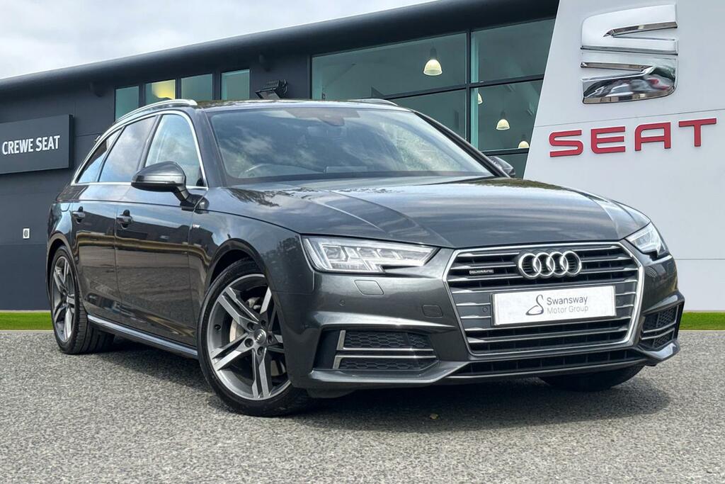 Audi A4 Avant 2.0 Tdi S Line S Tronic Quattro Euro 6 Ss Grey