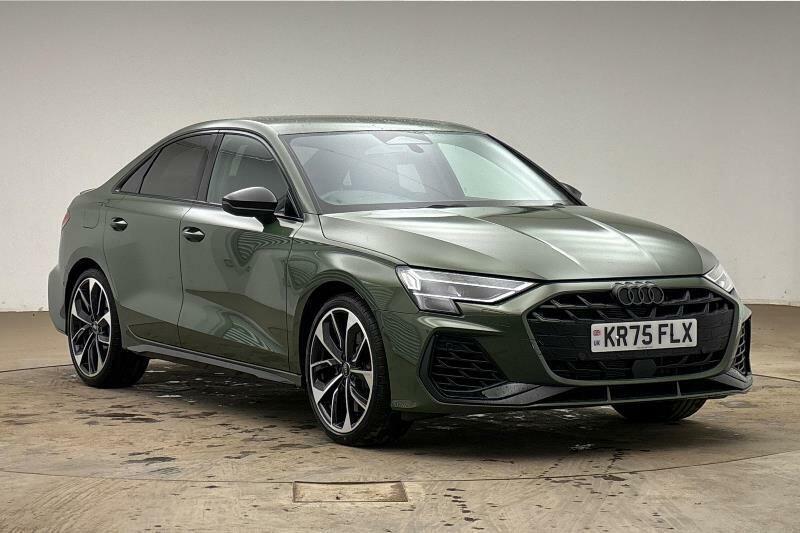 Audi S3 2.0 Tfsi Black Edition S Tronic Quattro Euro 6 S Green