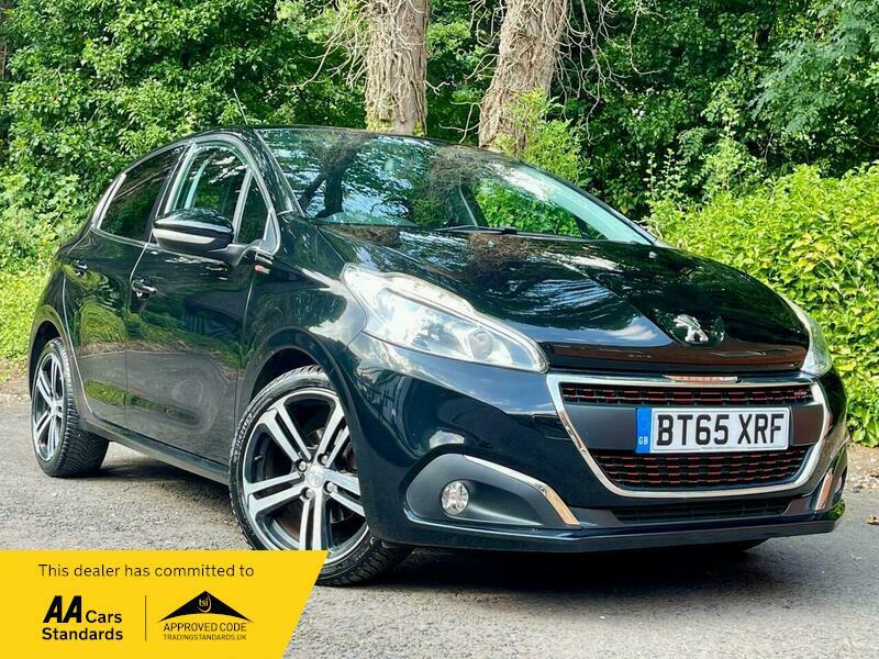 Peugeot 208 1.6 Bluehdi Gt Line BT65XRF Black