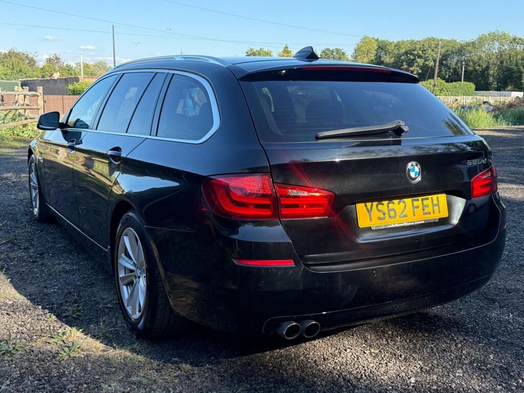 BMW 5 Series 2.0 520D Se Touring Euro 5 S S Black #4
