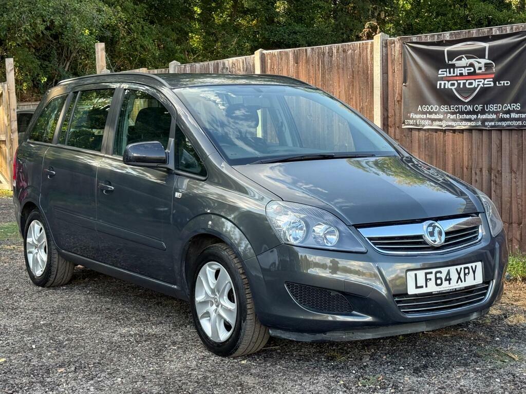 Vauxhall Zafira 1.8 16V Exclusiv Euro 5 Grey