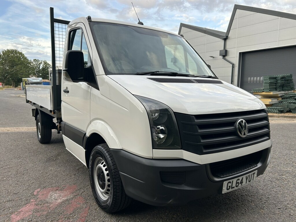 Volkswagen Crafter 2.0 Tdi Cr35dropside White #4