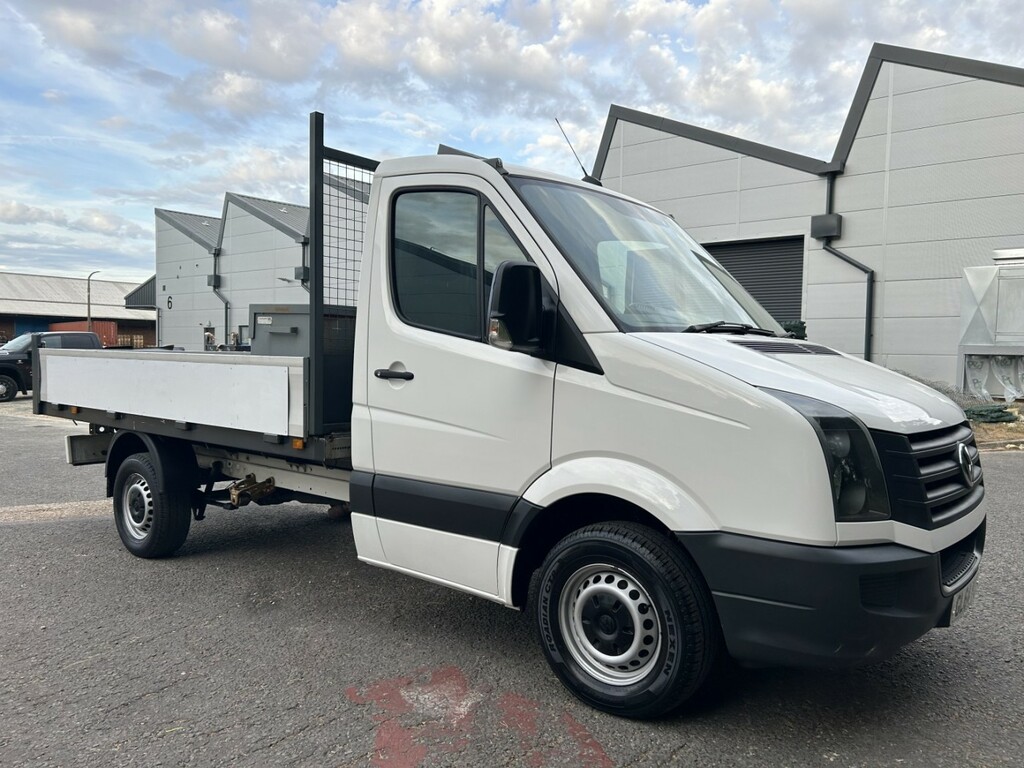 Volkswagen Crafter 2.0 Tdi Cr35dropside White #5