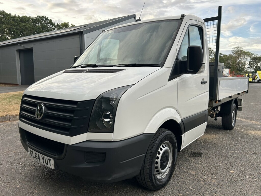 Volkswagen Crafter 2.0 Tdi Cr35dropside White #2