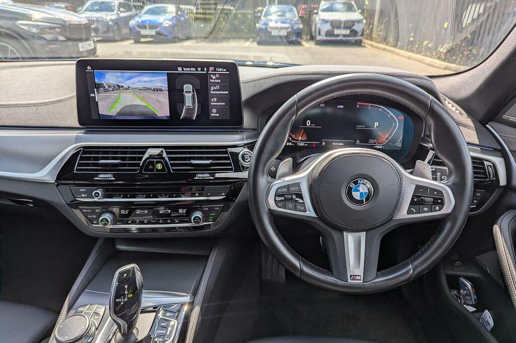 BMW 5 Series 530D Xdrive M Sport Touring Blue #5