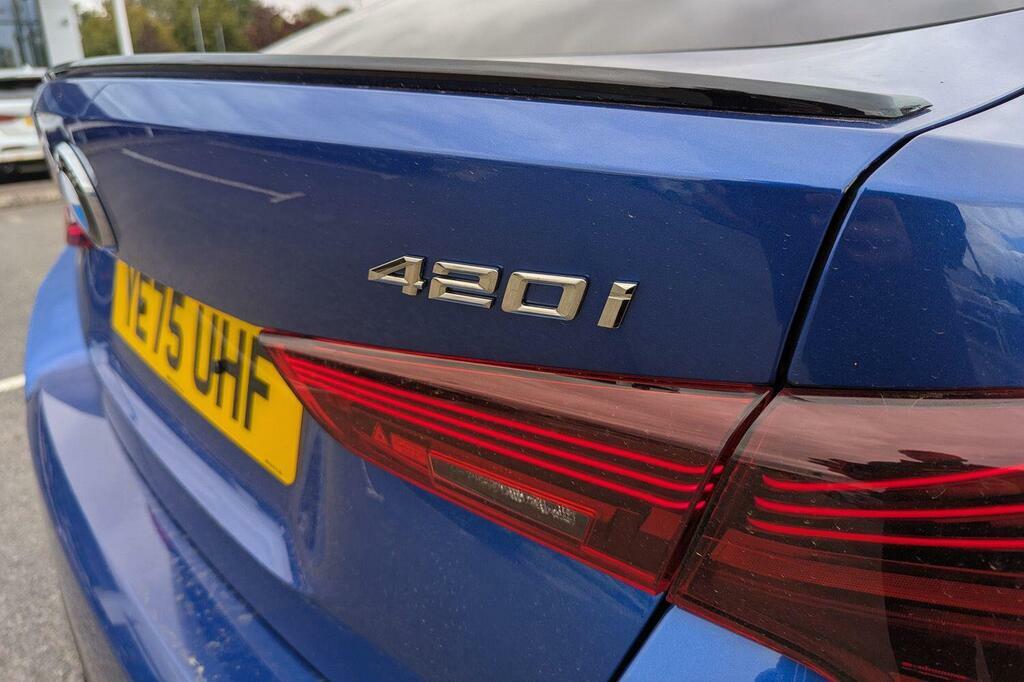 BMW 4 Series Gran Coupe 420I M Sport Euro 6 Blue #28