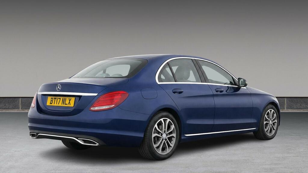 Mercedes-Benz C Class C220d Sport 9G-tronic Blue #4