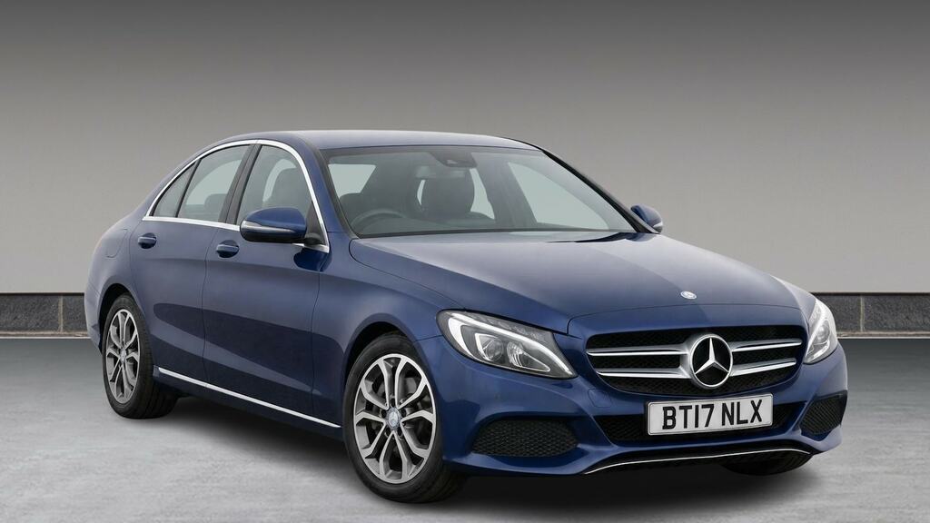Mercedes-Benz C Class C220d Sport 9G-tronic Blue #2