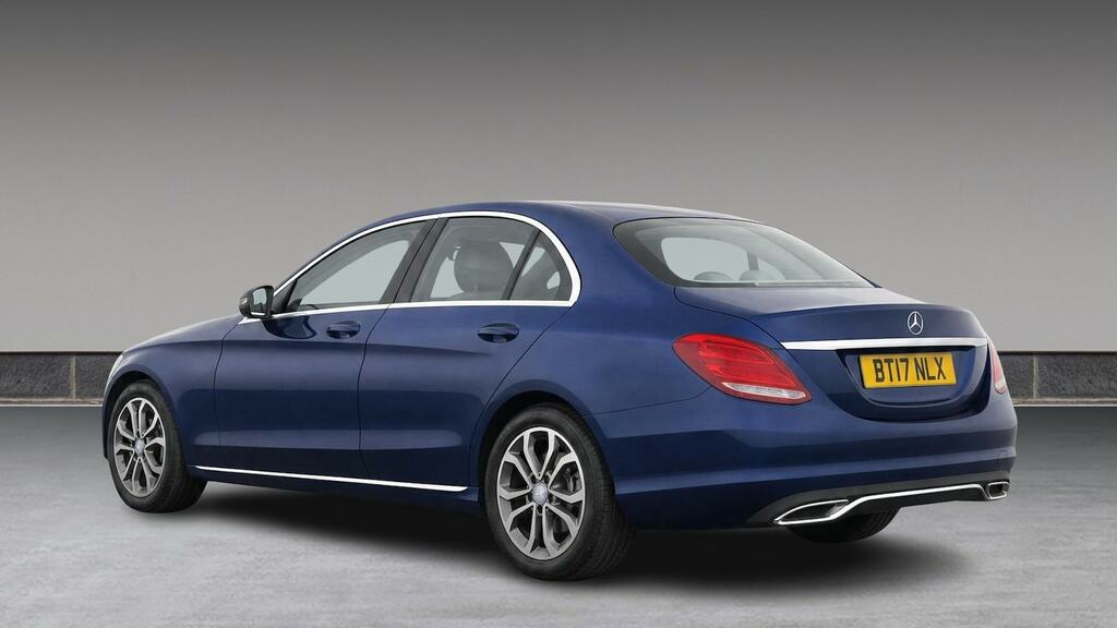 Mercedes-Benz C Class C220d Sport 9G-tronic Blue #3