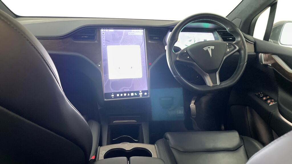 Tesla Model X Long Range Awd YH70YYV Silver #6
