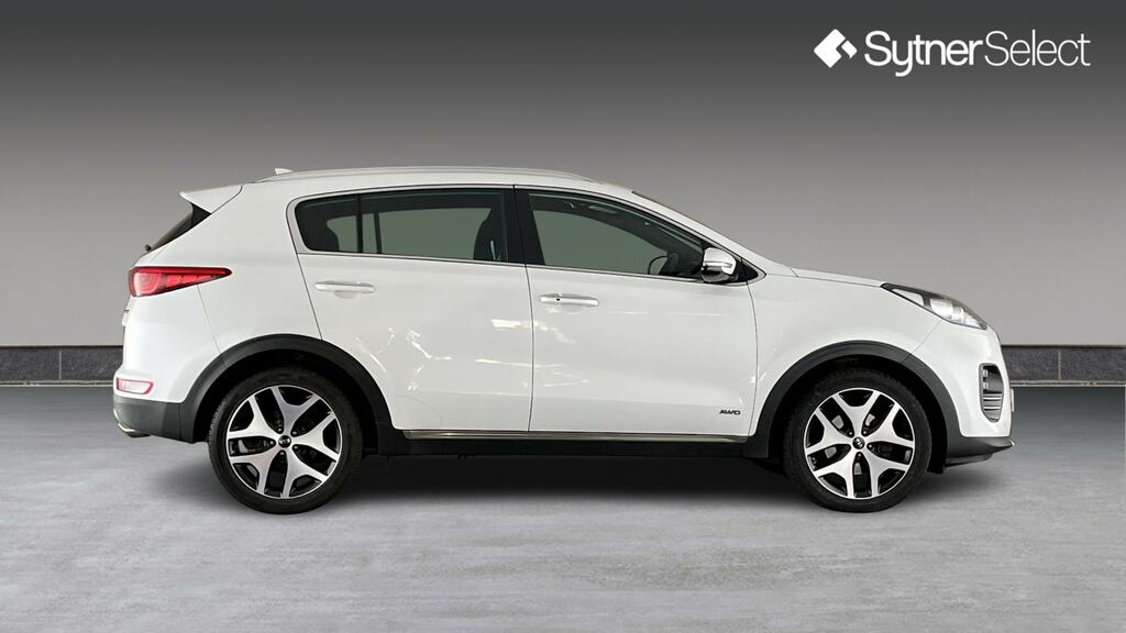 Kia Sportage 1.6T Gdi Gt-line Dct Awd White #3