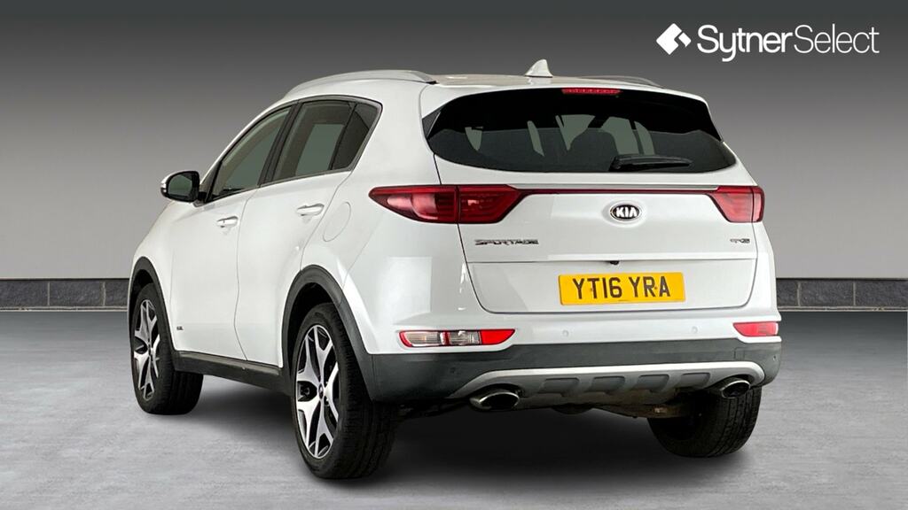 Kia Sportage 1.6T Gdi Gt-line Dct Awd White #2