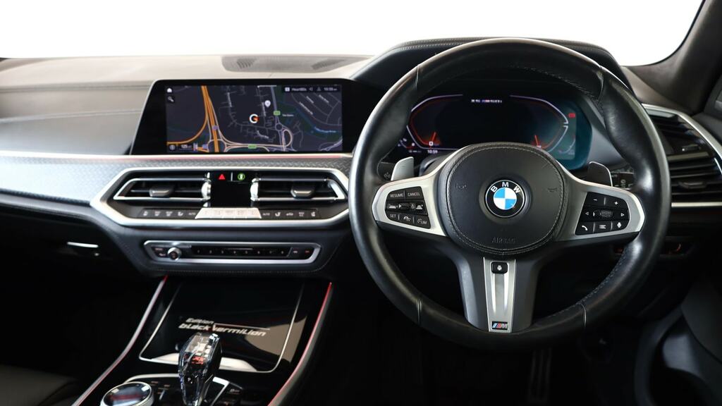 BMW X5 Xdrive M50i Black Vermilion Edition Black #5