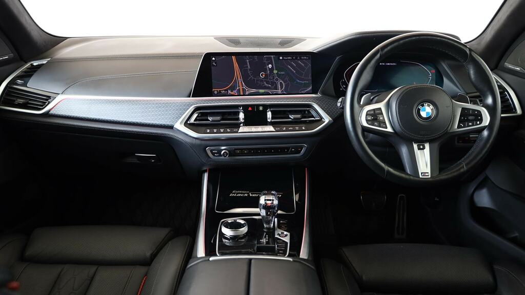 BMW X5 Xdrive M50i Black Vermilion Edition Black #4