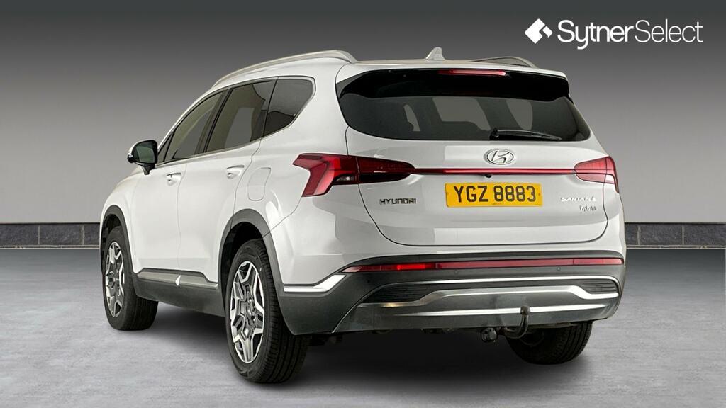 Hyundai Santa Fe 1.6 Tgdi Hybrid Ultimate 4Wd YGZ8883 White #2