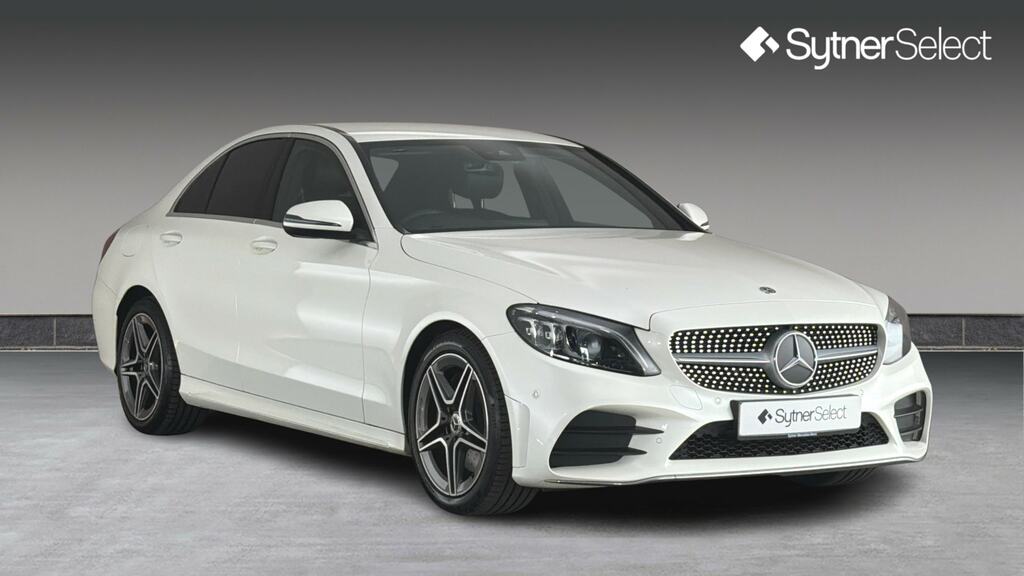 Mercedes-Benz C Class C300d Amg Line Premium 9G-tronic SN20TWW White