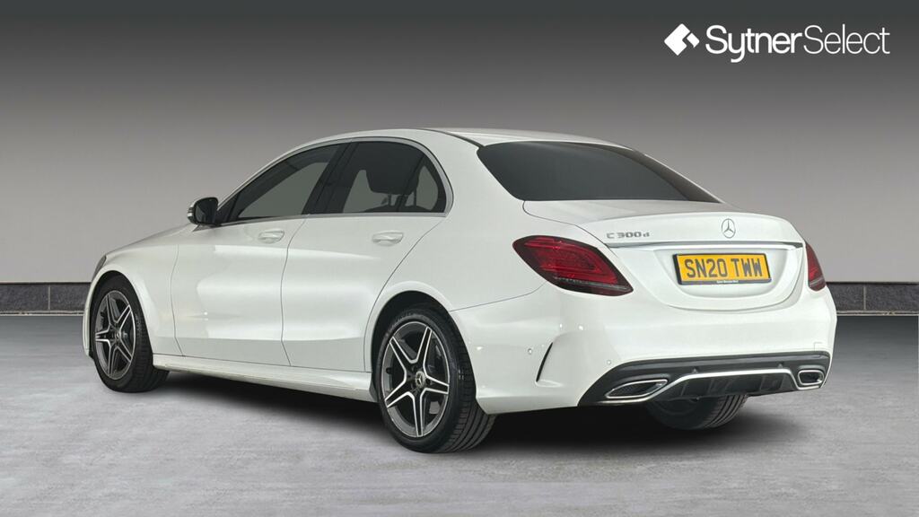 Mercedes-Benz C Class C300d Amg Line Premium 9G-tronic SN20TWW White #2