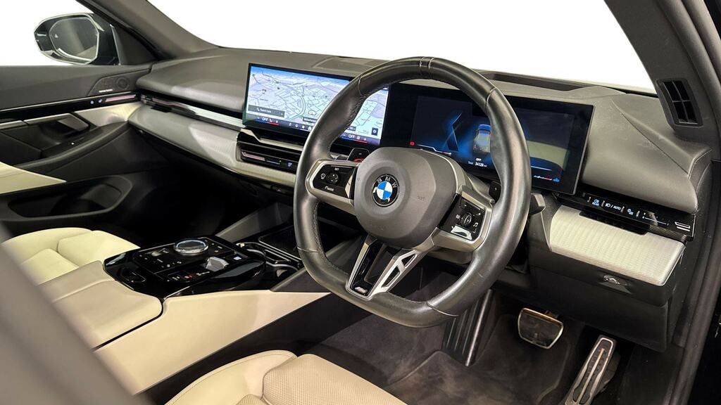 BMW 5 Series 520I M Sport Pro Tech Pluscomfort Plus BJ24OYR Black #6