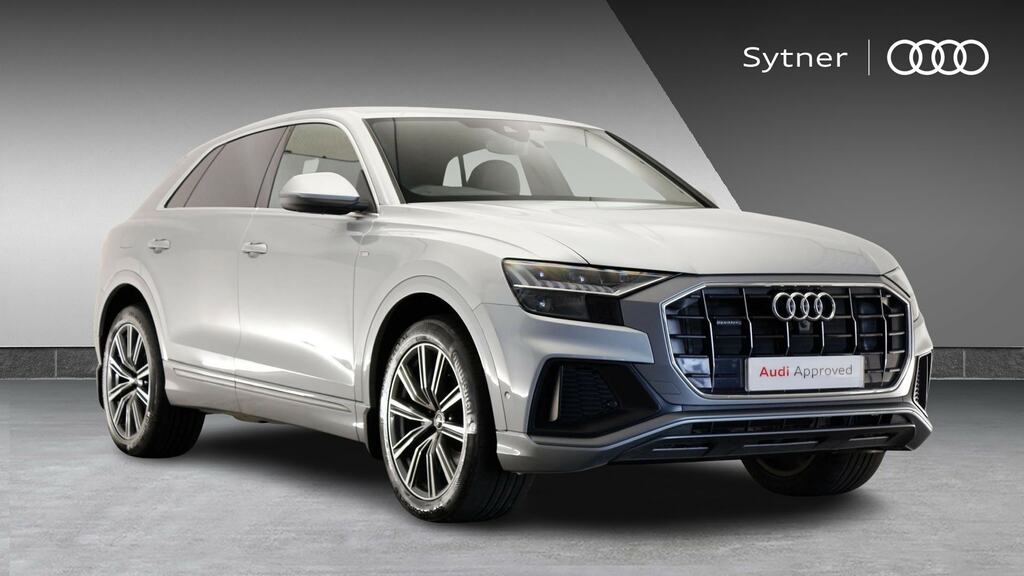 Audi Q8 50 Tdi Quattro S Line Tiptron Comfortsound SX72AFO Silver