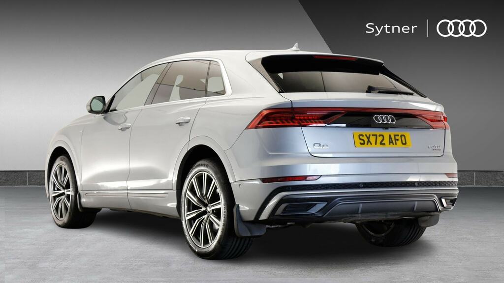 Audi Q8 50 Tdi Quattro S Line Tiptron Comfortsound SX72AFO Silver #3