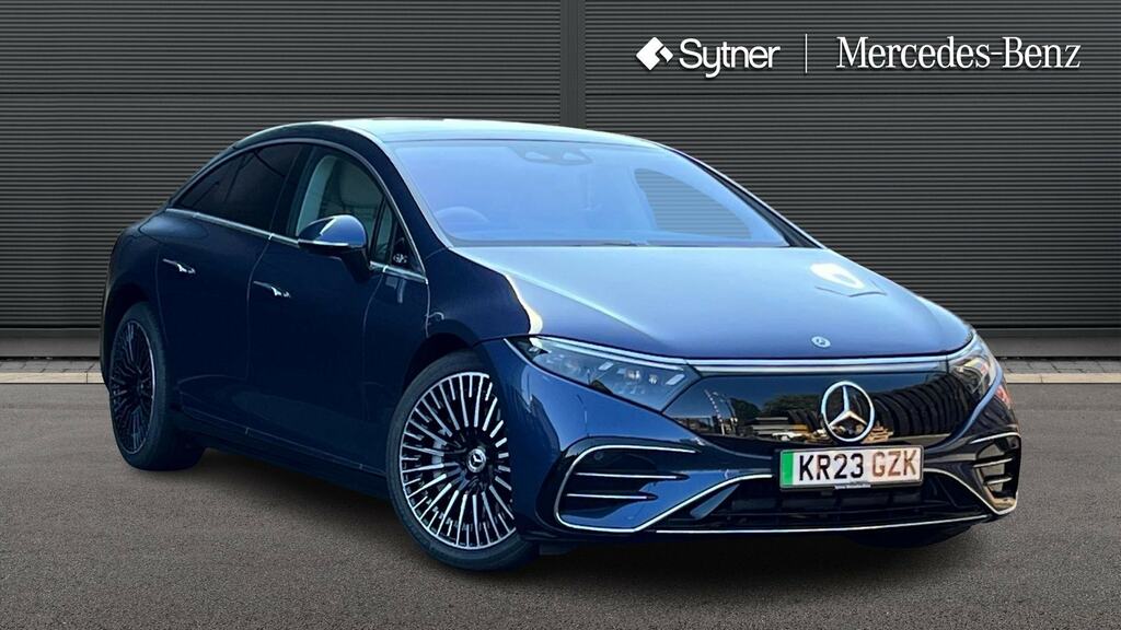 Mercedes-Benz EQS Eqs 450 245Kw Amg Line Premium 108Kwh Blue