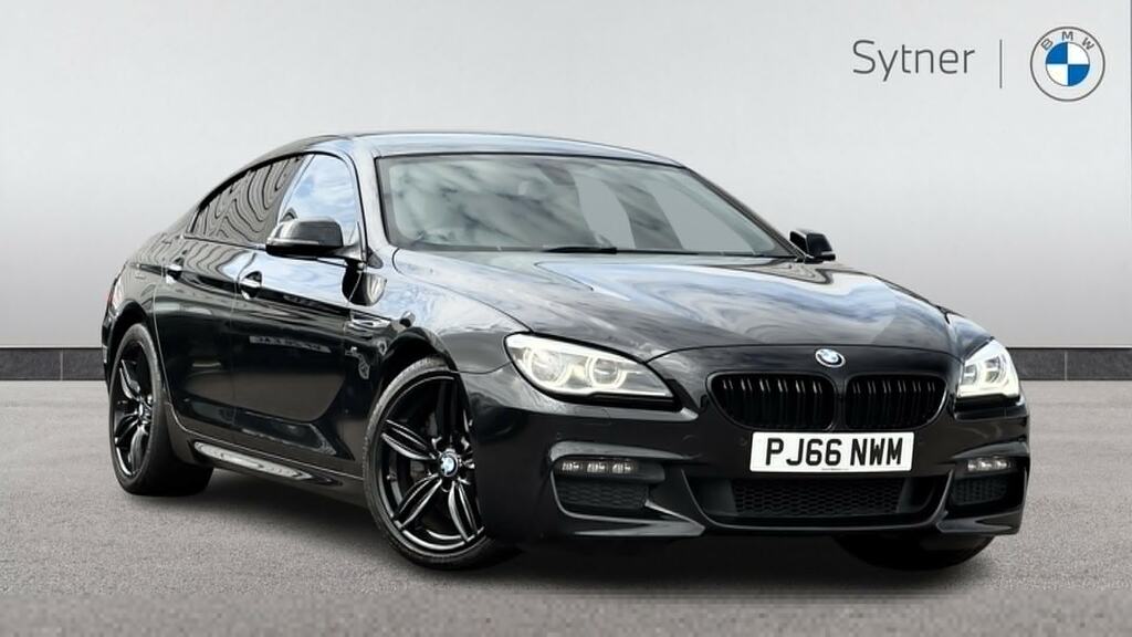 BMW 6 Series Gran Coupe 640D M Sport Black