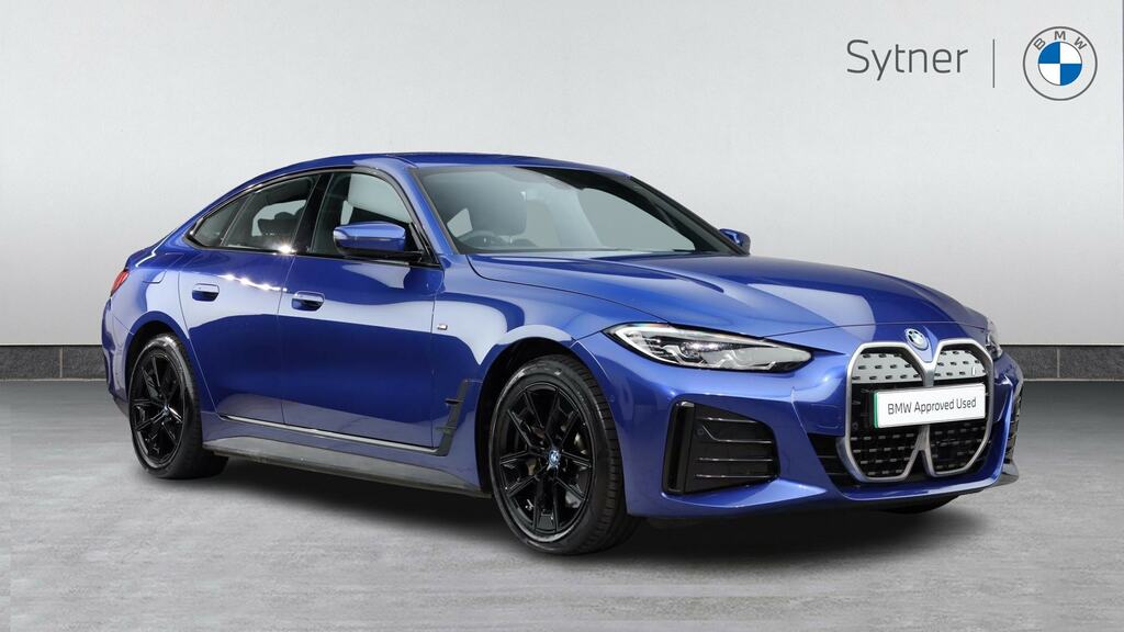 BMW i4 250Kw Edrive40 M Sport 83.9Kwh AJ23WZN Blue