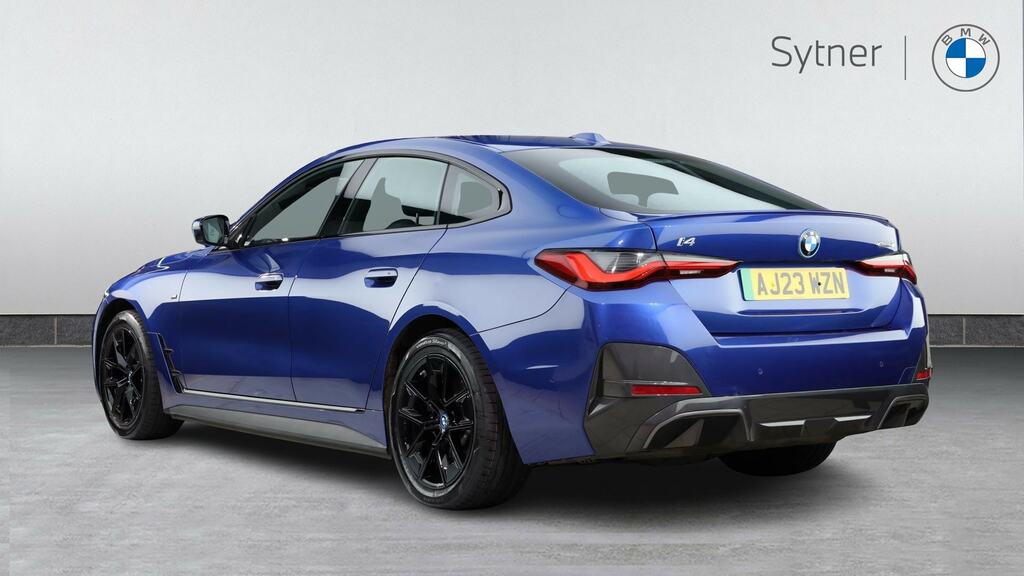 BMW i4 250Kw Edrive40 M Sport 83.9Kwh AJ23WZN Blue #2