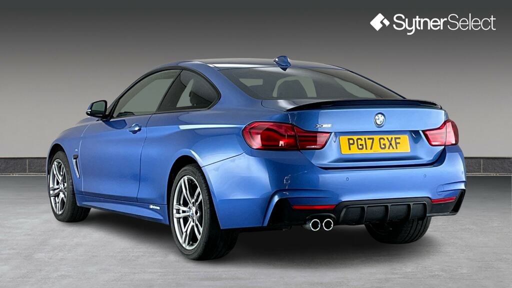 BMW 4 Series Gran Coupe 420D 190 Xdrive M Sport Prof Media Blue #2