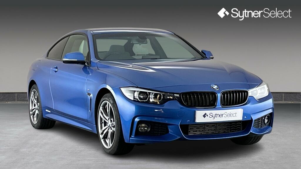 BMW 4 Series Gran Coupe 420D 190 Xdrive M Sport Prof Media Blue