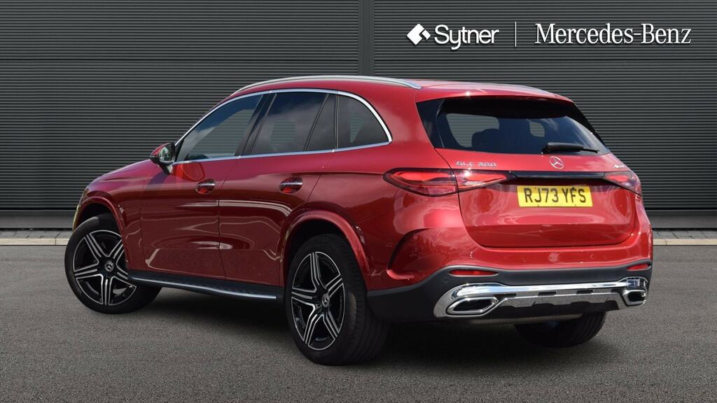 Mercedes-Benz GLC Class Glc 300 4Matic Amg Line Premium 9G-tronic RJ73YFS Red #2