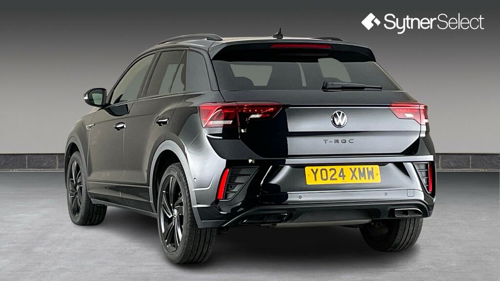 Volkswagen T-Roc 1.5 Tsi R-line Dsg YO24XMW Black #2