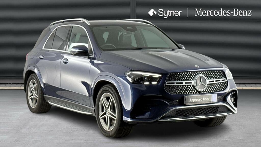 Mercedes-Benz GLE Class Gle 450D 4Matic Amg Line 9G-tronic 7 Seat KP25XOA Blue