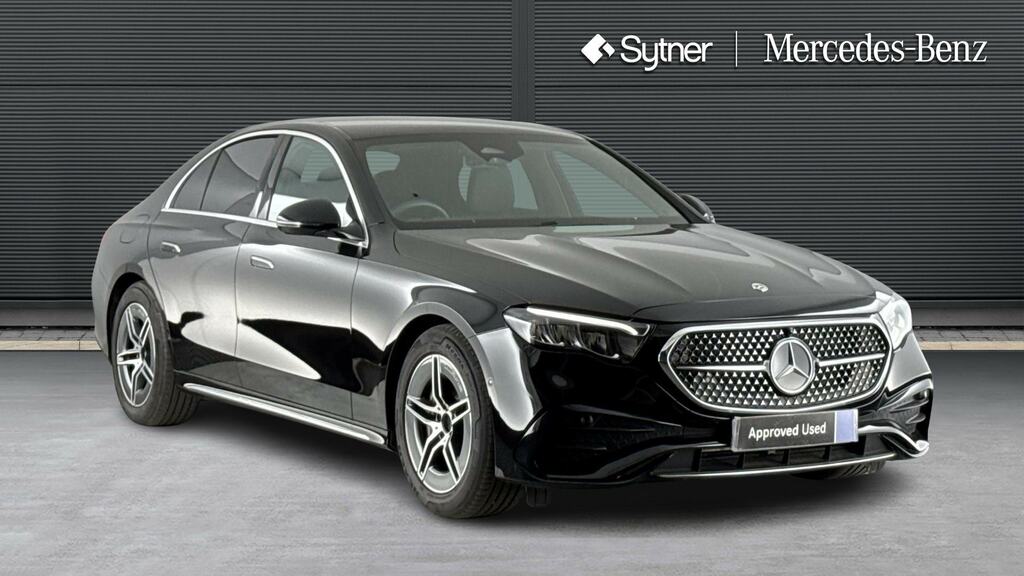 Mercedes-Benz E Class E200 Amg Line 9G-tronic Black