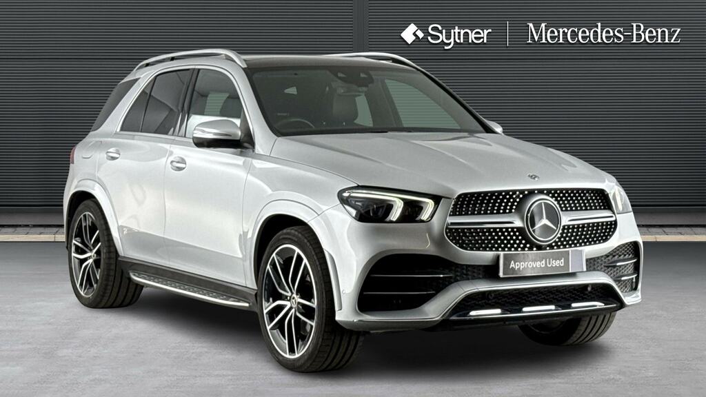 Mercedes-Benz GLE Class Gle 350D 4Matic Amg Line Prem 9G-tron 7 St LJ20UOD Silver