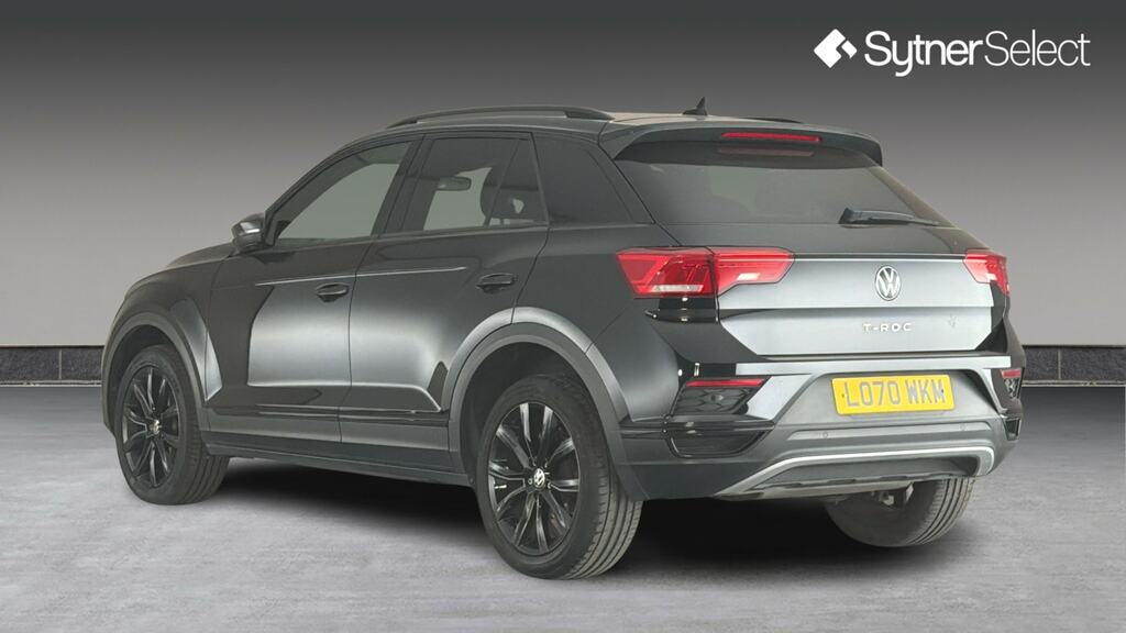 Volkswagen T-Roc 1.5 Tsi Evo Black Edition Dsg LO70WKM Black #2
