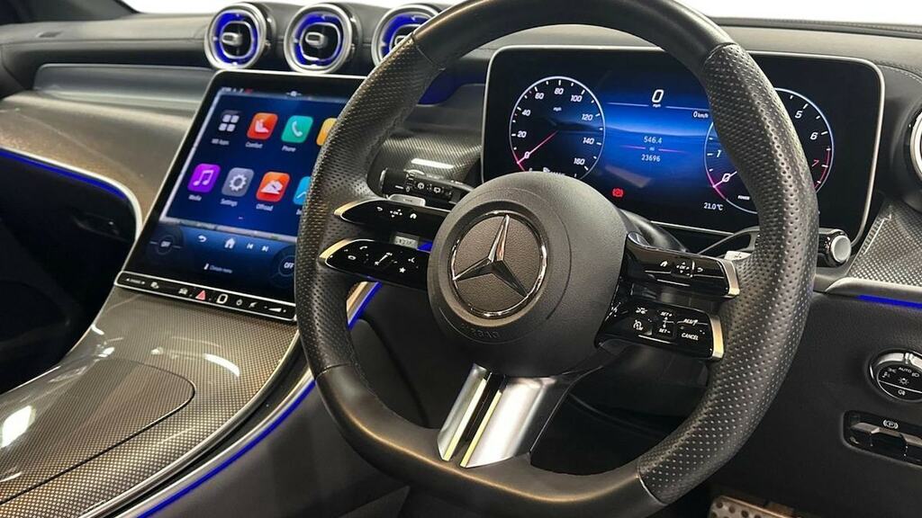 Mercedes-Benz GLC Class Glc 300 4Matic Amg Line 9G-tronic KP25HRM Black #3