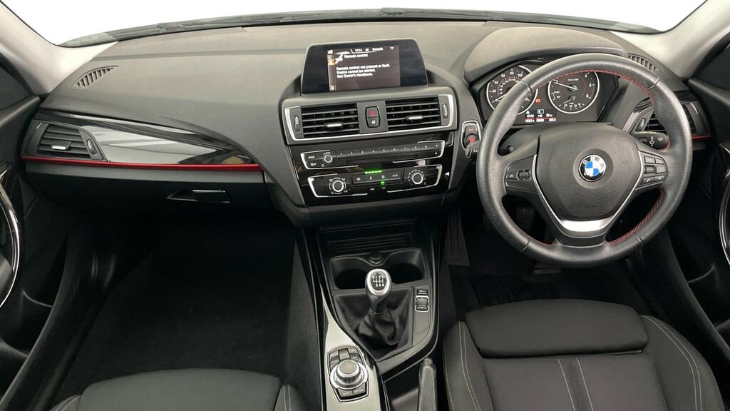 BMW 1 Series 118D Sport White #6