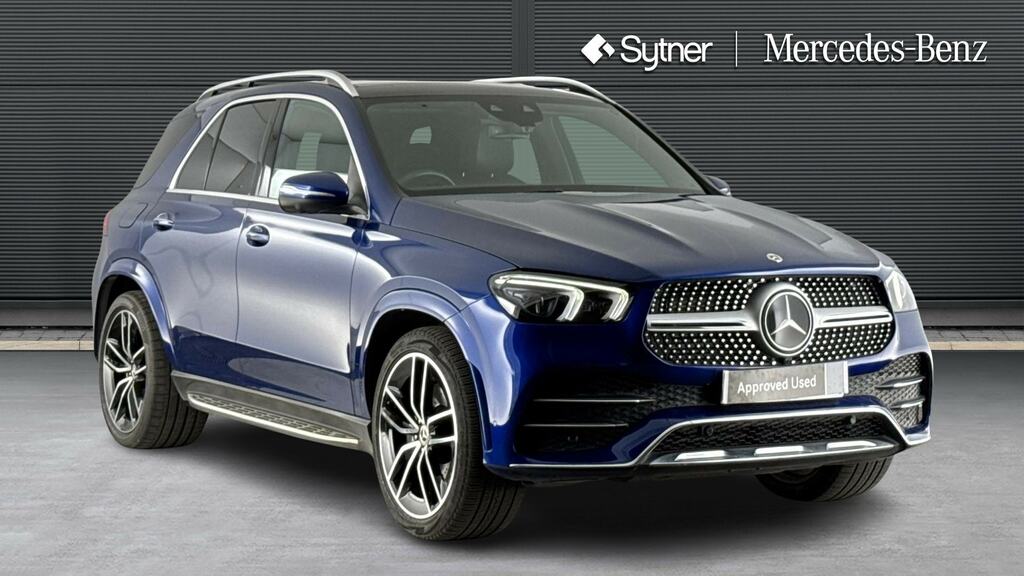 Mercedes-Benz GLE Class Gle 400D 4Matic Amg Line Prem 9G-tron 7 St LV22BZK Blue