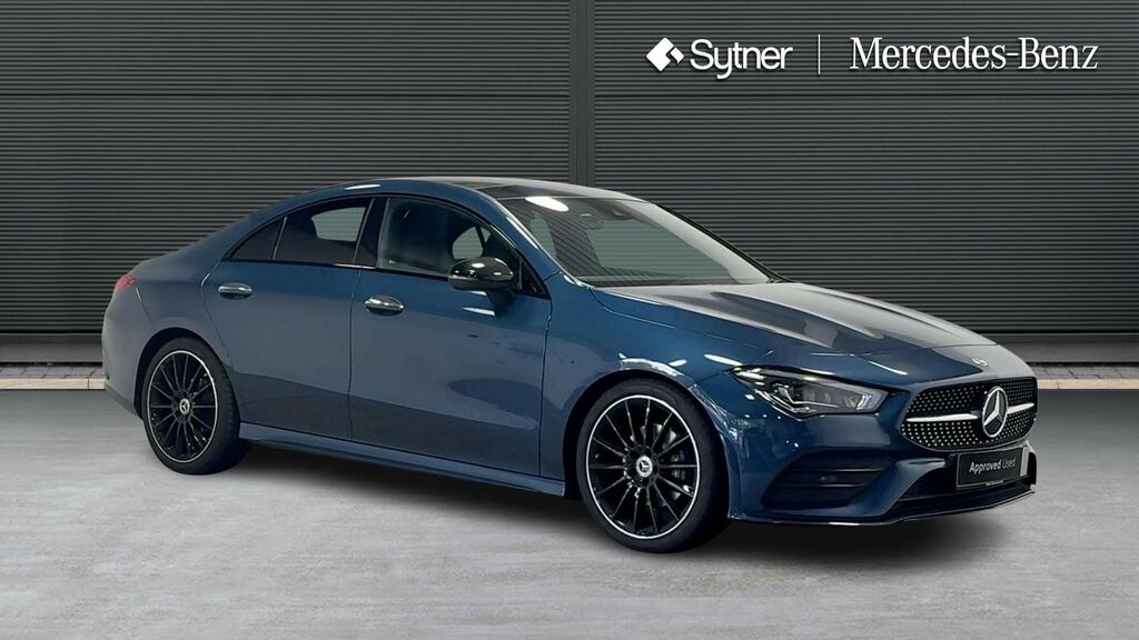 Mercedes-Benz CLA Class Cla 180 Amg Line Premium Night Ed Tip KN23NFE Blue